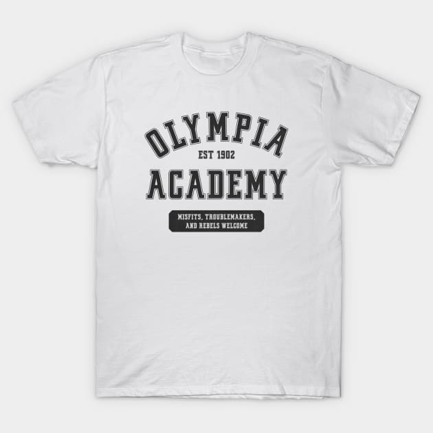 Olympia Academy T-Shirt by juniperandspruce